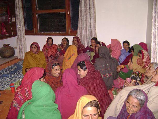 Ladies in Himachali Weddings