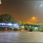 HRTC Scania in ISBT Delhi
