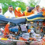 Motor cycle temple